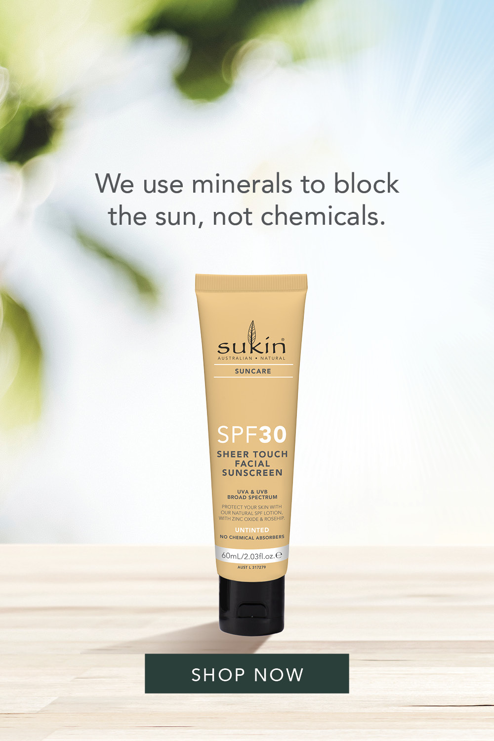 sukin spf moisturiser