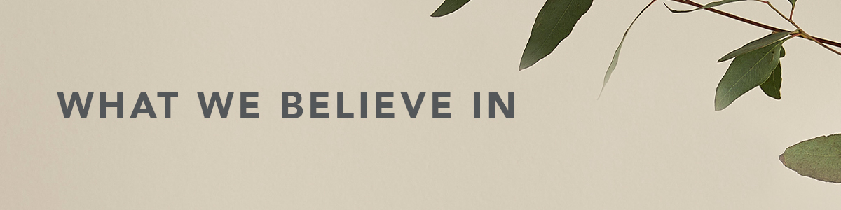 Brand values | What we stand for